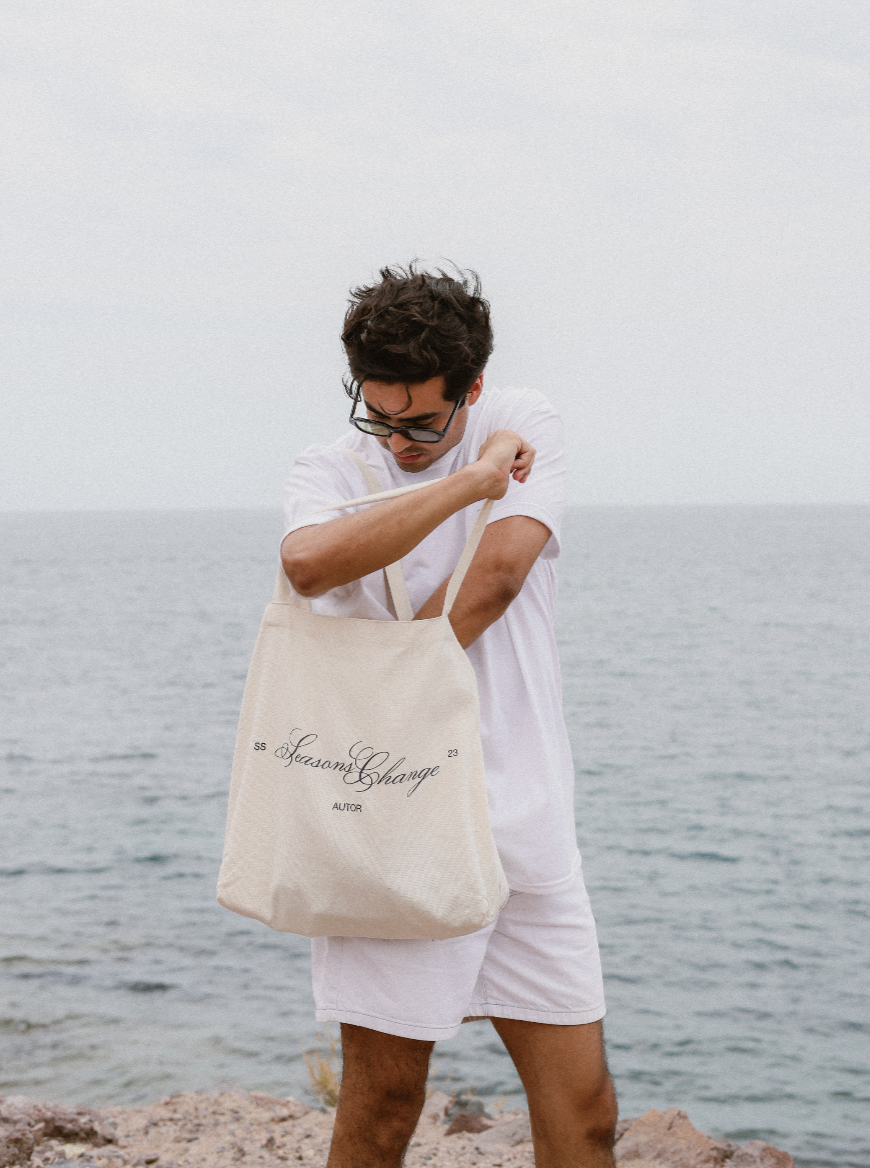 the poolside tote bag